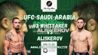 UFC Saudi Arabia Whittaker vs Aliskierov  Analiza i predikcije  ChaKay MMA 174 [upl. by Terrill158]