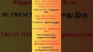 Free Spoken English Class in Tamil தினமு‌ம் பேச அருமையான 5ஆங்கில வாக்கியங்கள் tamilspokenenglish [upl. by Corvin]