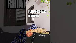 Fleetwood Mac Rhiannon rhythm guitar cover Wonderful Lindsey Buckingham riff guitar cover music [upl. by Idarb976]