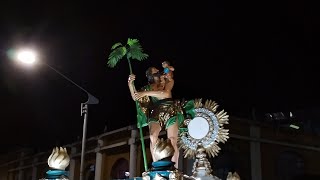 Procesión de la réplica de San Cristóbal Palin Escuintla 3007 [upl. by Kilroy]