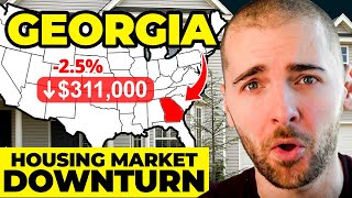 Georgia housing market on verge of downturn Atlanta prices to drop in 2025 [upl. by Kcirdaed]