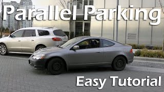 How To Parallel Park Easy Tutorial [upl. by Sucramrej]