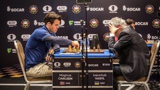 MAGNUS CARLSEN VS IVANCHUK  Chess clasic world championship [upl. by Terb]