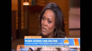 Robin Givens on the Today Show with Maria Shriver Sept 11 2014 [upl. by Skoorb794]