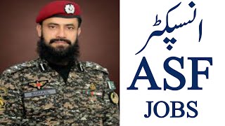 ASF jobs 2024inspector ASF jobshow to apply online for ASF jobs [upl. by Pinckney]