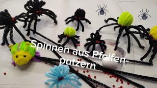 Spinnen 🕷aus🕷Pfeifenreinigern🕷trefft🕷Agathe 🕷und 🕷ihre 🕷Schwestern [upl. by Spalding]