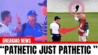 NEW ANGLE shows THE REAL REASON why Rory McIlroy got so angry [upl. by Joyann]