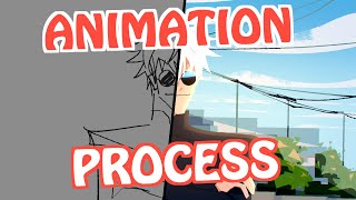 Animation Exercise Nodding But its Jujutsu Kaisen [upl. by Jeggar]