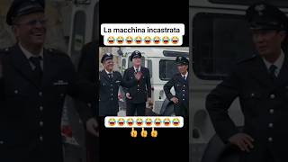 funny moment la macchina incastrata😆😆😄😄italianstyle comedyvideo comedyshorts italyancomedy [upl. by Slinkman]