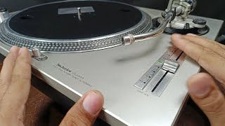 Turntable repair unstable speed Technics SL1200 MK2 [upl. by Amaral397]