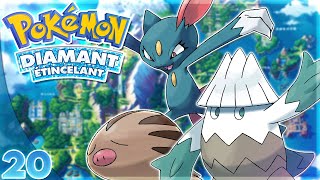 Pokémon Diamant Étincelant  20  Les Routes Enneigées De Frimapic Lets Play [upl. by Beryle]