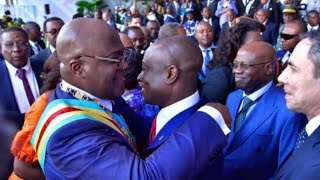 PRESTATION DE SERMENT DE FÉLIX TSHISEKEDI 18 CHEFS DÉTATS ONT PRIS PART [upl. by Dnaltiac]