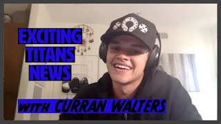 DC Titans Curran Walters is Red Hood  TV Insider [upl. by Anaiv]