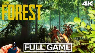 THE FOREST Full Gameplay Walkthrough  No Commentary 【FULL GAME】4K Ultra HD [upl. by Neggem]