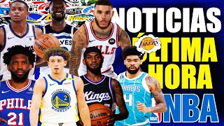 TRASPASO 🚨OFICIAL🚨 Kings 🔥 Spurs ✅ Warriors ENSAYA 💣 Lakers BUSCA PIVOT 💥 Embiid 🤯 ULTIMA HORA NBA [upl. by Josey174]