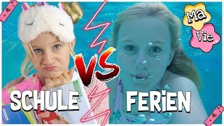 ABENDROUTINE SCHULE VS FERIEN URLAUB  MaVie Noelle Family [upl. by Onida]