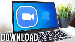 How To Download Zoom On Windows 10  Install Zoom [upl. by Leonerd]