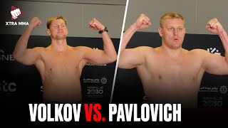 Pavlovich is looking HUGE  UFC Saudi Arabia WeighIn [upl. by Novhaj677]