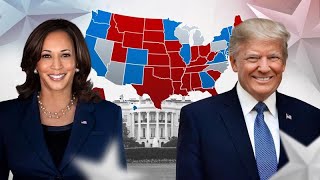 US Election 2024 LIVE Trump and Harris NeckandNeck in Final Polls  Trump vs Harris [upl. by Laurene]