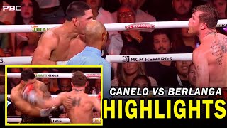 Canelo Alvarez vs Edgar Berlanga HIGHLIGHTS Y RESUMEN [upl. by Daeriam510]