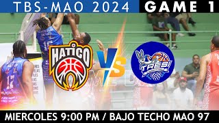 CLUB HATICO VS CLUB TRESI  BALONCESTO SUPERIOR DE MAO TBSMAO2024ABAVA [upl. by Leticia57]