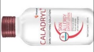 caladryl lotion for itching and rashes [upl. by Doran]