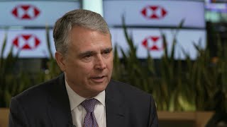 HSBC Americas CEO on Returning to Office Rates China [upl. by Artcele]