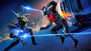 AntMan vs Yellowjacket  Helicopter Fight Scene  AntMan 2015 Movie Clip [upl. by Ecerahs504]