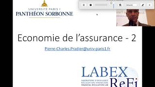 Economie de lassurance 2019  2 [upl. by Dolf]