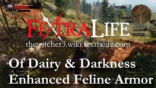 Of Dairy and Darkness  Enhanced Feline Armor Witcher 3 Guide [upl. by Adim]