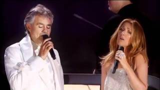 Andrea Bocelli amp Celine Dion  The Prayer Official Live Video [upl. by Bang]