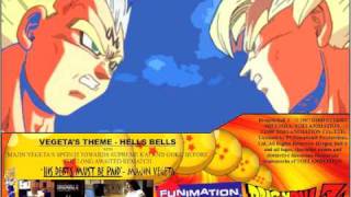 Vegeta Theme Hells Bells with Speech  His Debts Must Be Paid [upl. by Bozovich387]