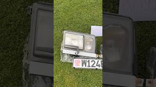 Mercedes W124 US spec USA headlights scheinwerfer phares amerikan far stop фары lampu depan [upl. by Imas]