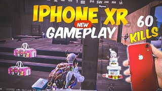 Iphone Xr Pubg amp Bgmi Test 2024🔥60 Kills New Gameplay 5 Fingure Claw [upl. by Gusba]