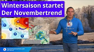 Wintersaison startet  der erste Novemberwettertrend [upl. by Cousins85]