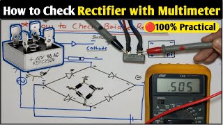 How to Check Bridge Rectifier [upl. by Etsirhc246]