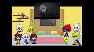 undertale reacts to glitchtale season 2 ep 6 part 5 [upl. by Ihcalam]