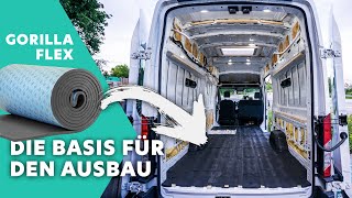 Boden dämmen und Holzkonstruktion im Camper  VanAusbau Episode 08  SmartVanture [upl. by Dej533]