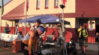 Hal Koerners 2012 Hardrock 100 Finish [upl. by Alix]