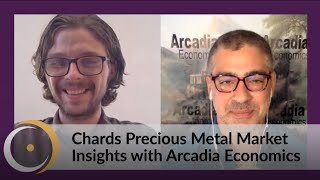 Arcadia Economics Talks Silver Bullion With Chards [upl. by Atsilac]