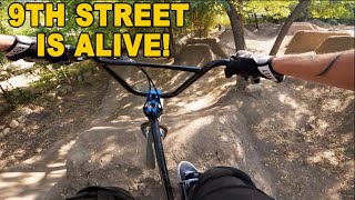 9TH STREET TRAILS ARE BACK UP AND RUNNING  GoPro BMX [upl. by Leodora250]