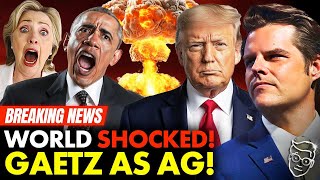 🚨 Trump SHOCKS World Names Rep MATT GAETZ as Attorney General in NUCLEAR F YOU to Deep State [upl. by Ahto]