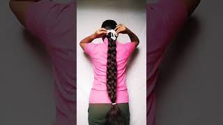 Beautiful and cute Fishtail hairstyle l simple and easy hairstyles shorts trending [upl. by Allana50]