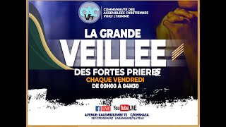 LA GRANDE VEILLEE DES FORTES PRIERES AVEC LE PASTFRANCOIS MUTOMBO VHVENDREDI 20 SEPTEMBRE 2024 [upl. by Maffa]