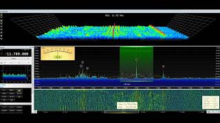 Driving the Icom ICR8600 receiver with SDR Console  complete with 3D spectrum scope display [upl. by Attikram]