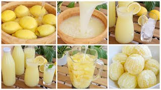 أروع طريقة لتحضير السيتروناد او الليموناضة التونسي المنعش للعيد خالي من المرارة👌🍋بطريقة سهلة وسريعة😋 [upl. by Mcroberts]