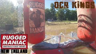 Rugged Maniac 2017 All Obstacles [upl. by Ennaharas]