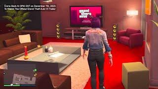 Watch The OFFICIAL Grand Theft Auto 6 Trailer In GTA Online [upl. by Milt]