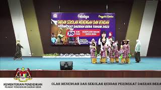 PERTANDINGAN TARIAN SEKOLAH MENENGAH DAN SEKOLAH RENDAH PERINGKAT DAERAH BERA TAHUN 2023 [upl. by Cochrane]