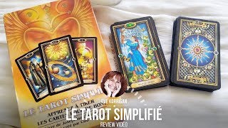 Review  Le Tarot Simplifié  Le Tarot doré [upl. by Nilsoj]